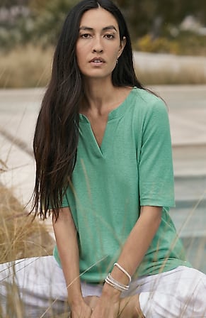 Image for Pure Jill Hemp & Cotton Top
