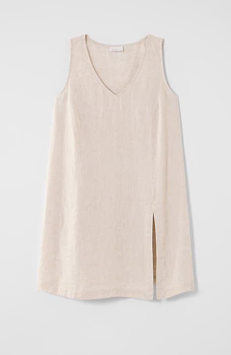 pure jill linen princess-seam tunic