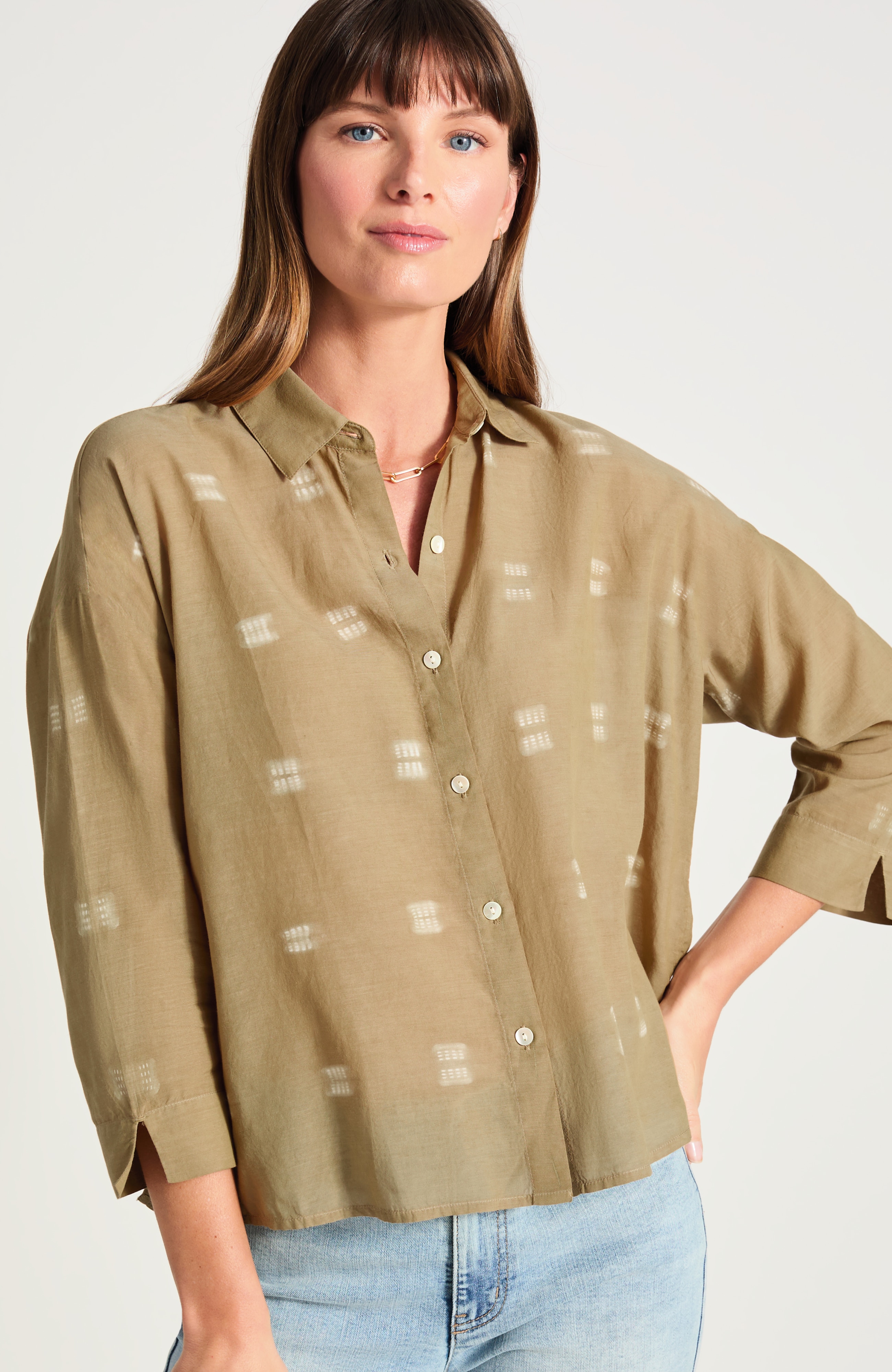 Pure Jill Shibori Shirt