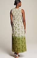 pure jill dip-dyed ikat dress
