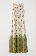 pure jill dip-dyed ikat dress