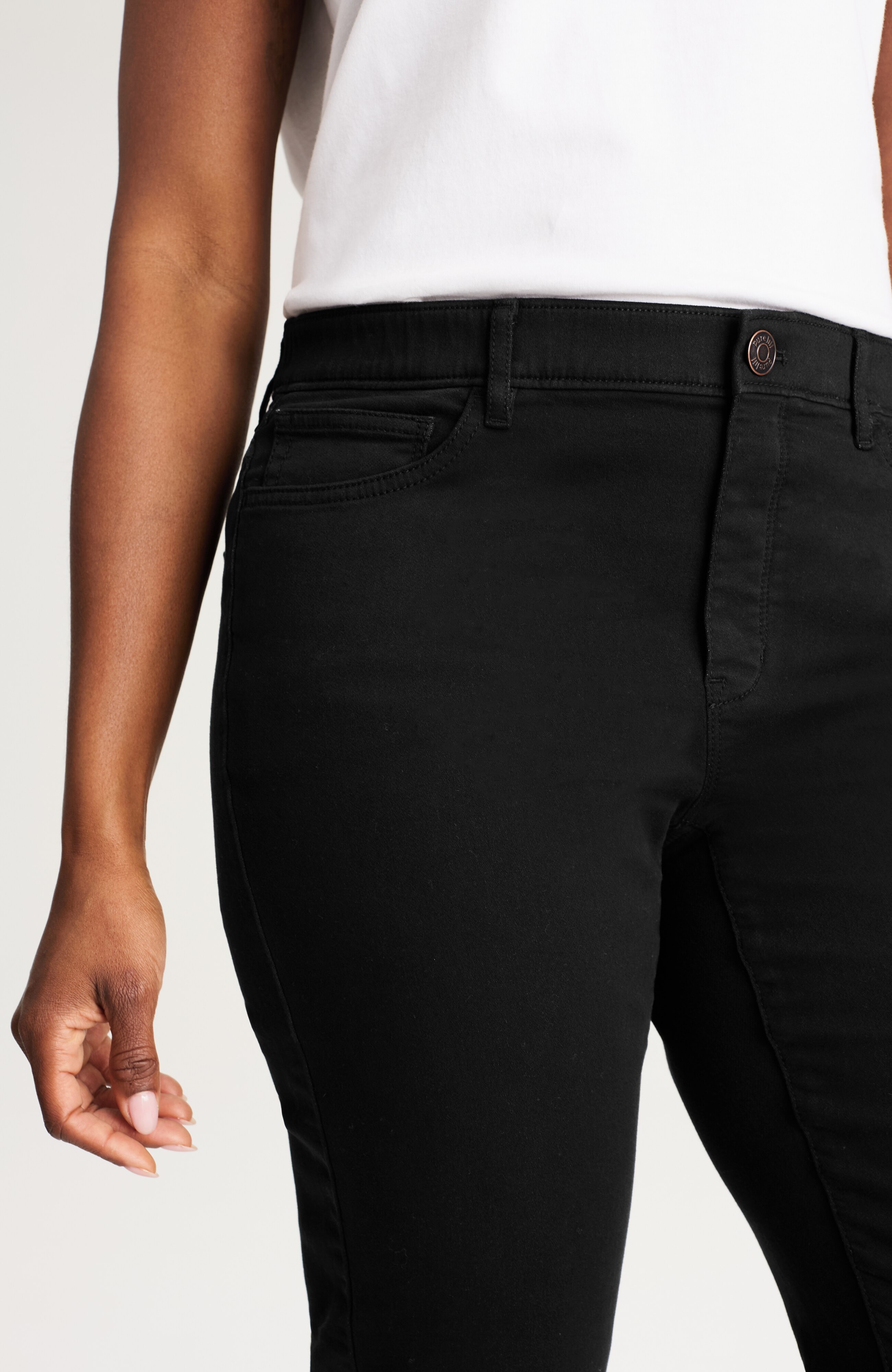 pure jill soft slim-leg jeans