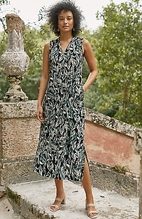 Image for Wearever V-Neck Midi Dress
