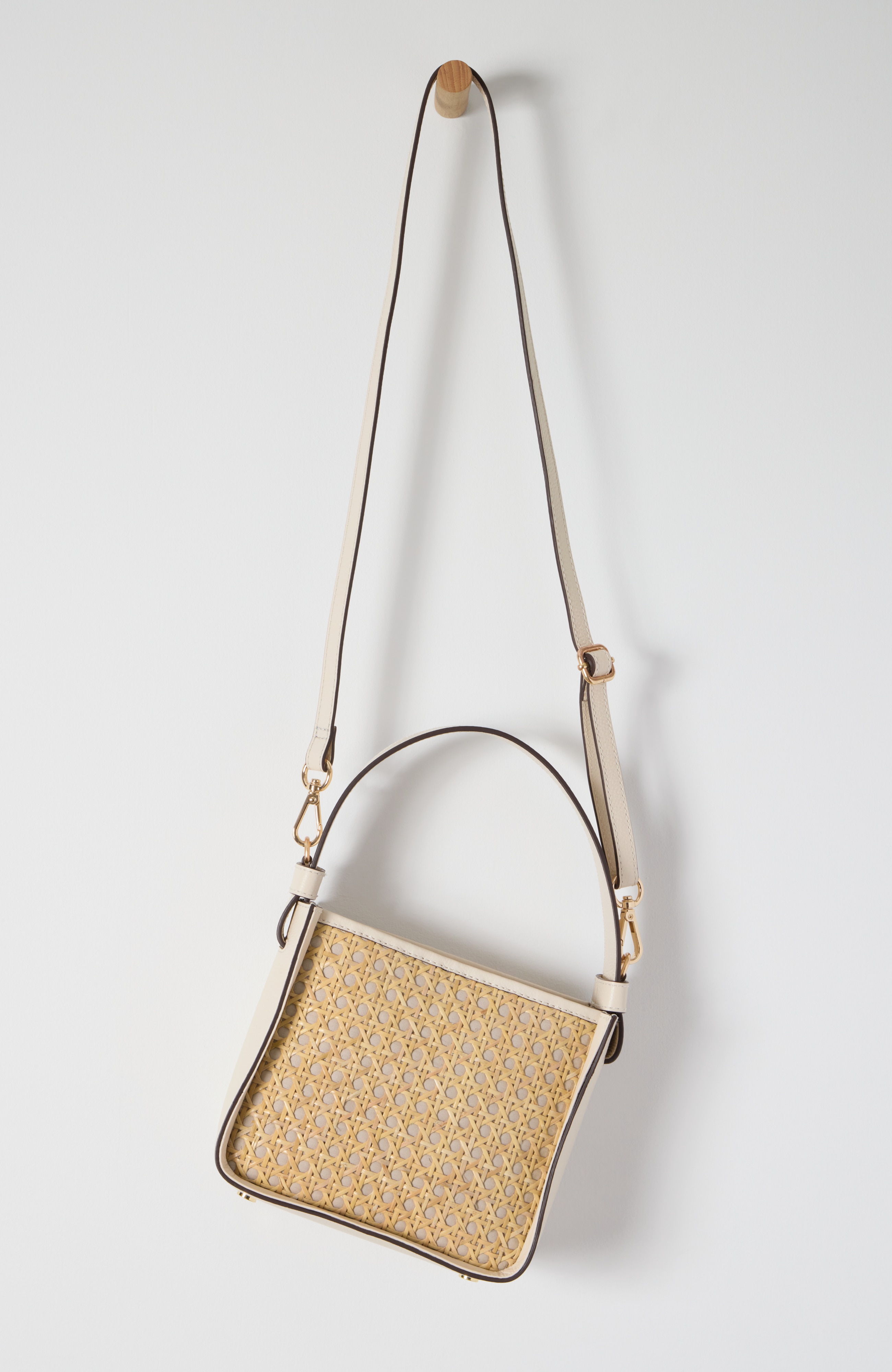 woven-textured mini bag