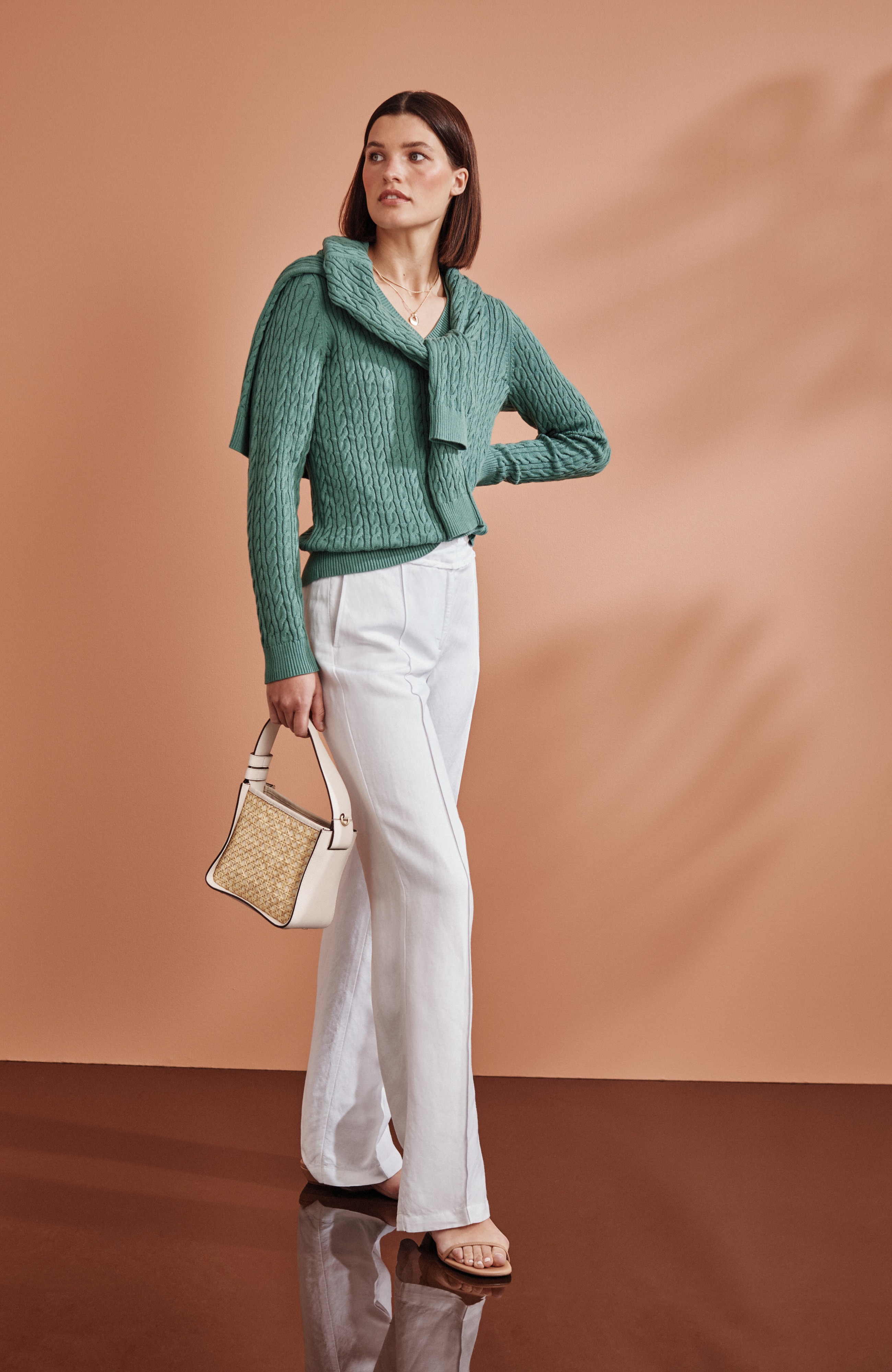 woven-textured mini bag