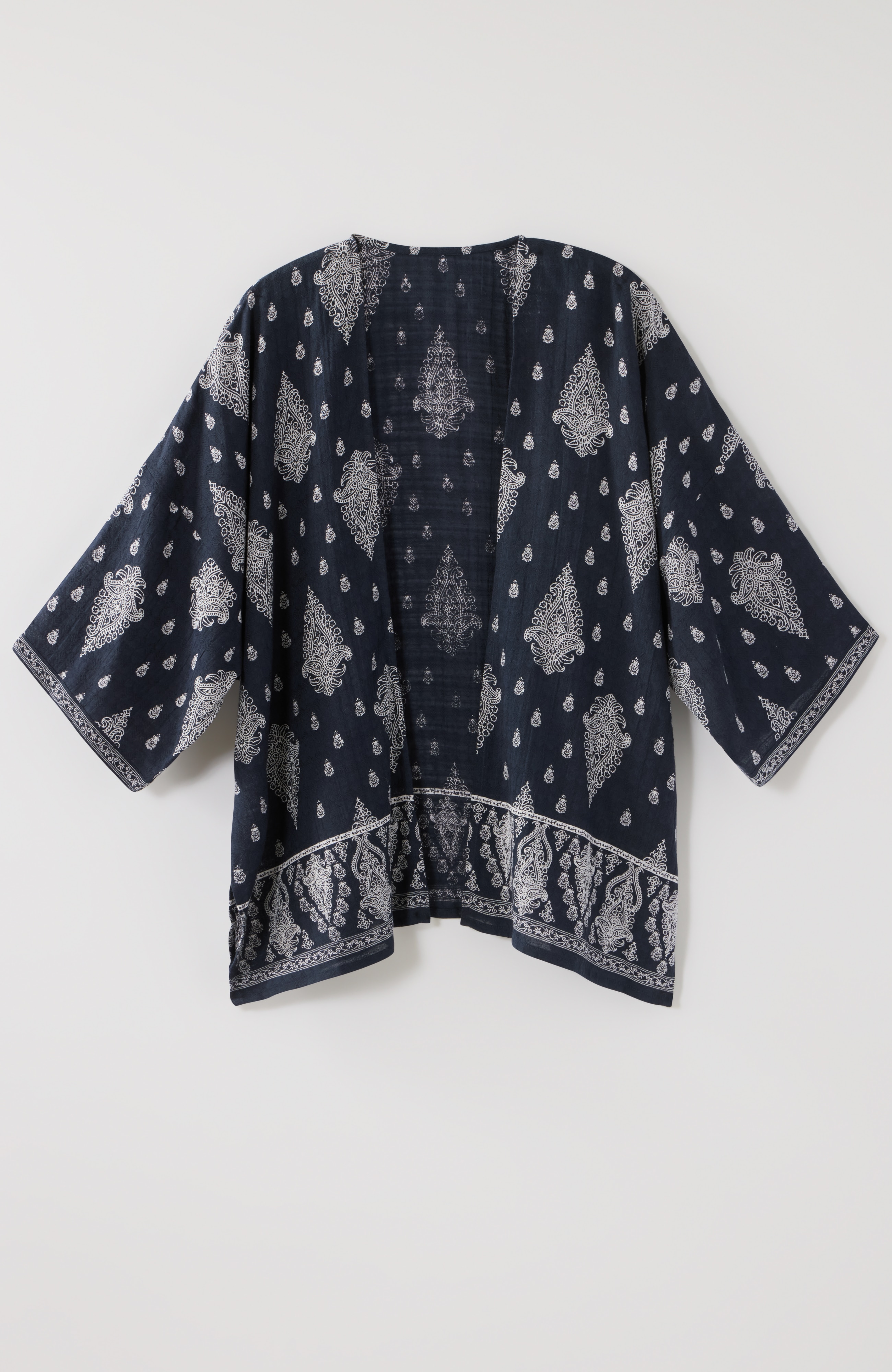 Textured-Cotton Jacket | JJill