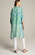 placed paisley duster