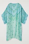 placed paisley duster