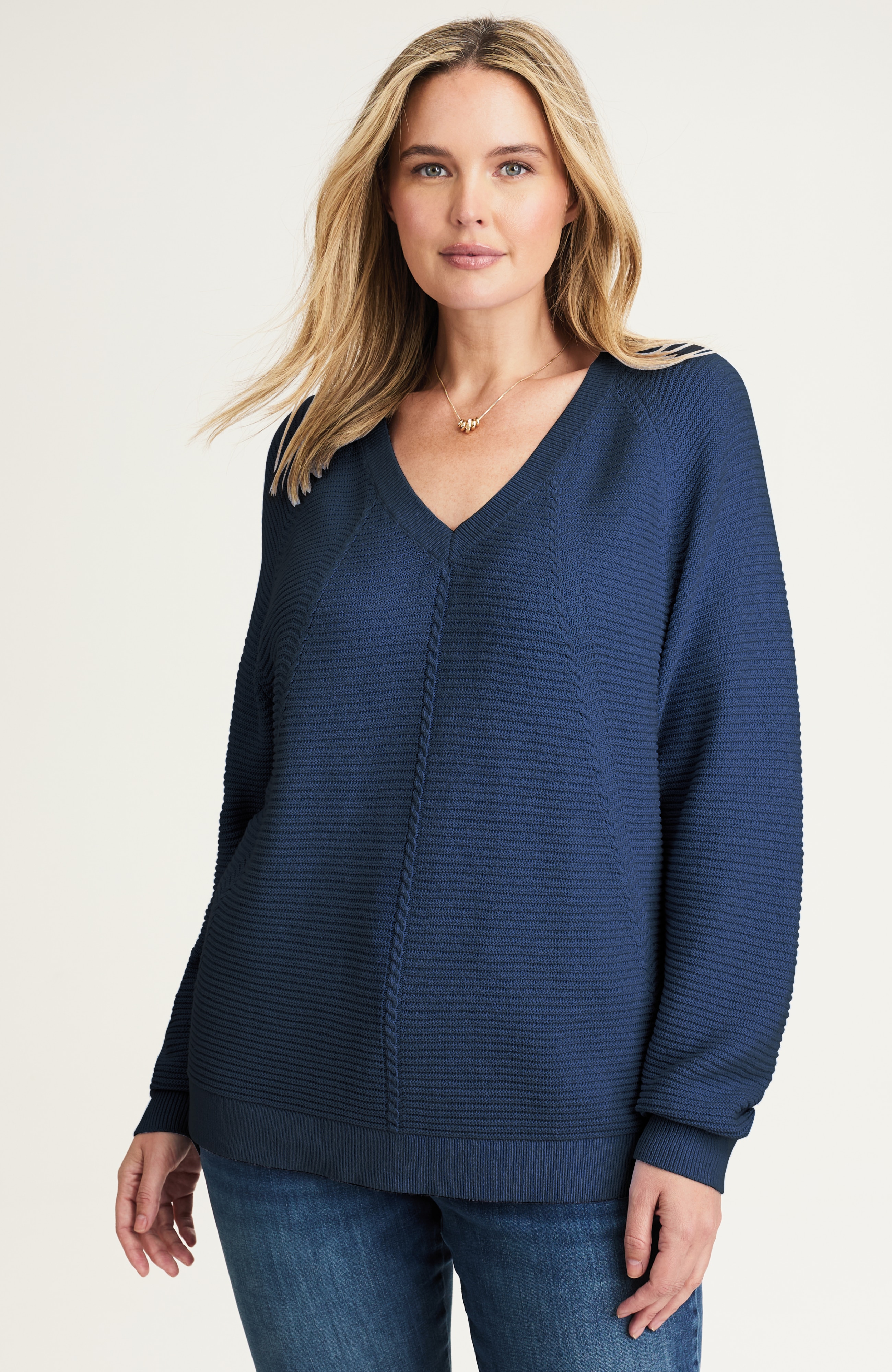 アパルトモン WISH DOLMAN ASYMMETRY PULL OVER Wearever Contrast-Seam Dolman-Sleeve Pullover | JJill
