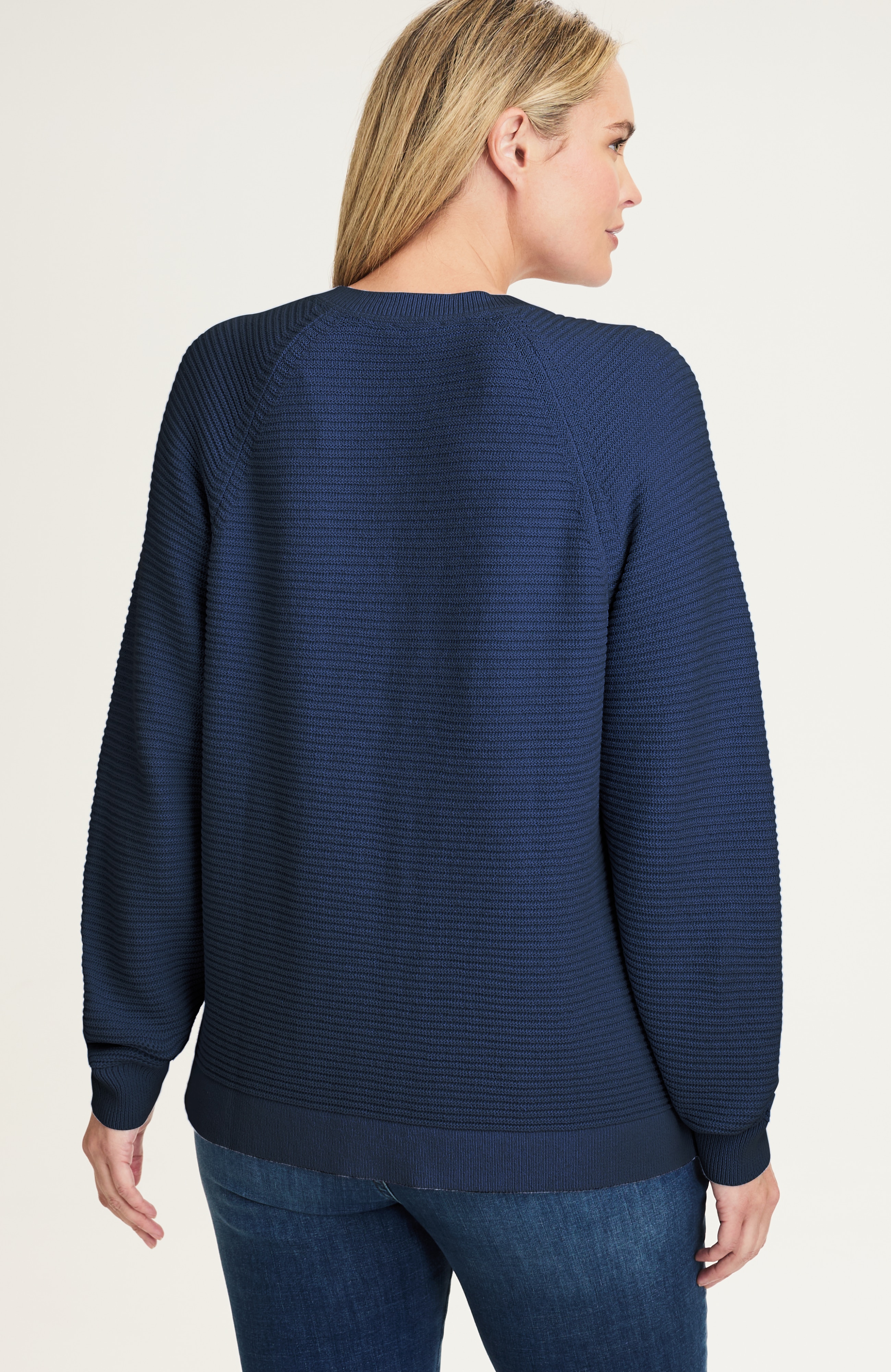 V-NECK DOLMAN-SLEEVE SWEATER | JJill