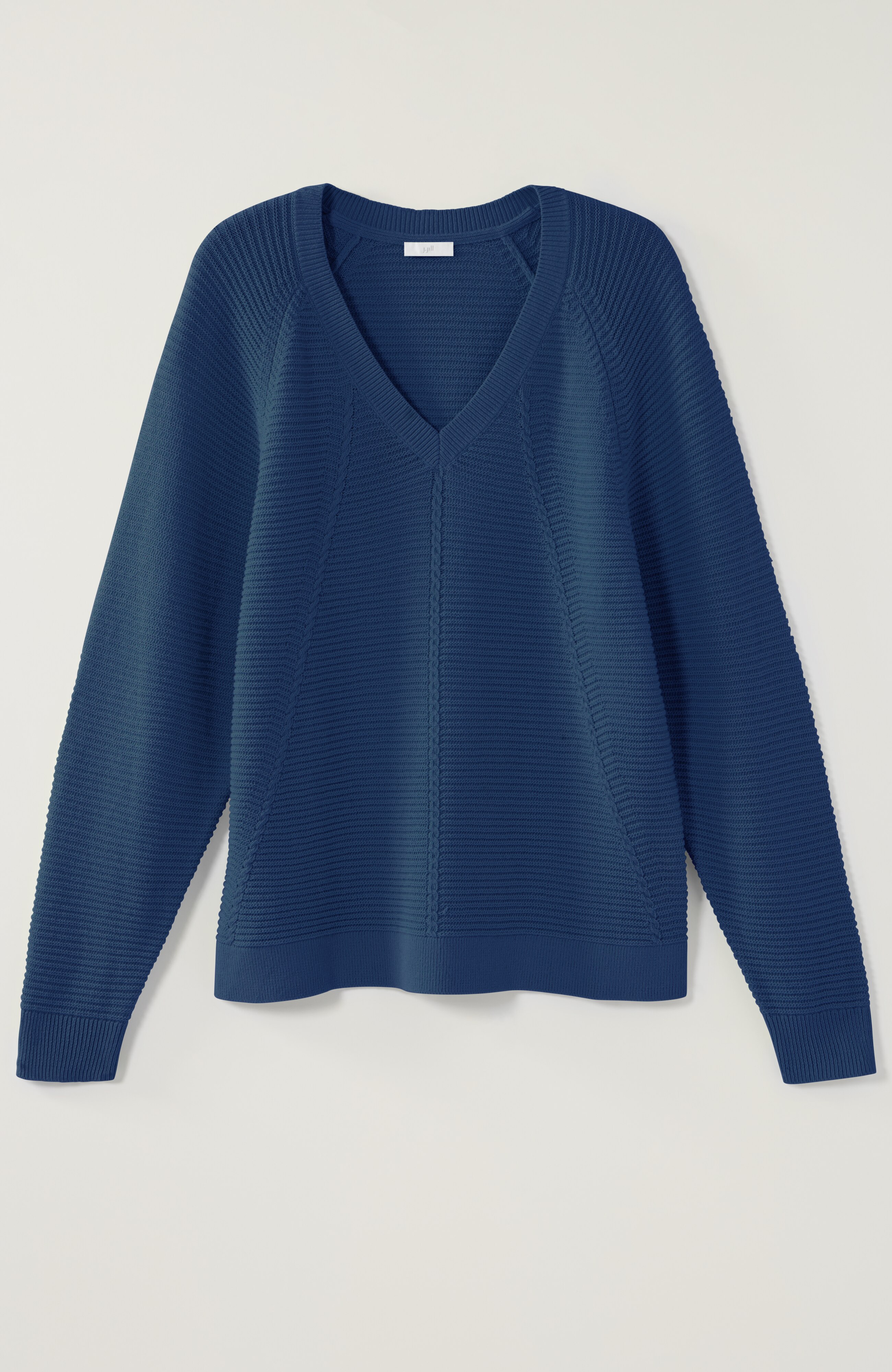 V-NECK DOLMAN-SLEEVE SWEATER | JJill