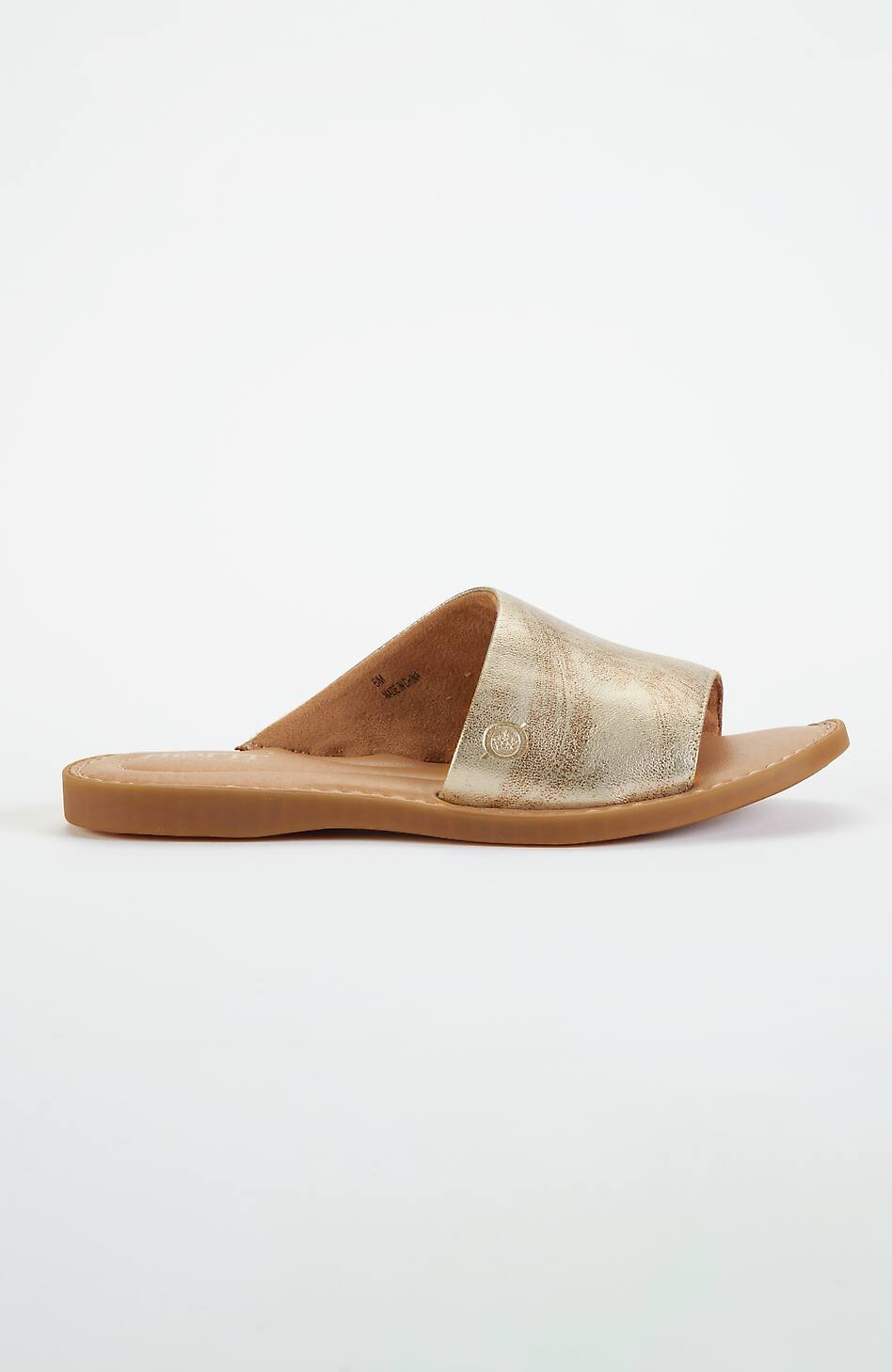 Born Brown and Cream Sandals with Slip-On Design Born Izabel Sandal - Free Shipping | DSW main image 4