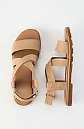 sorel® ella™ iii crisscross sandals