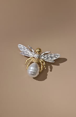 Image for Mixed-Metals Bumblebee Pin
