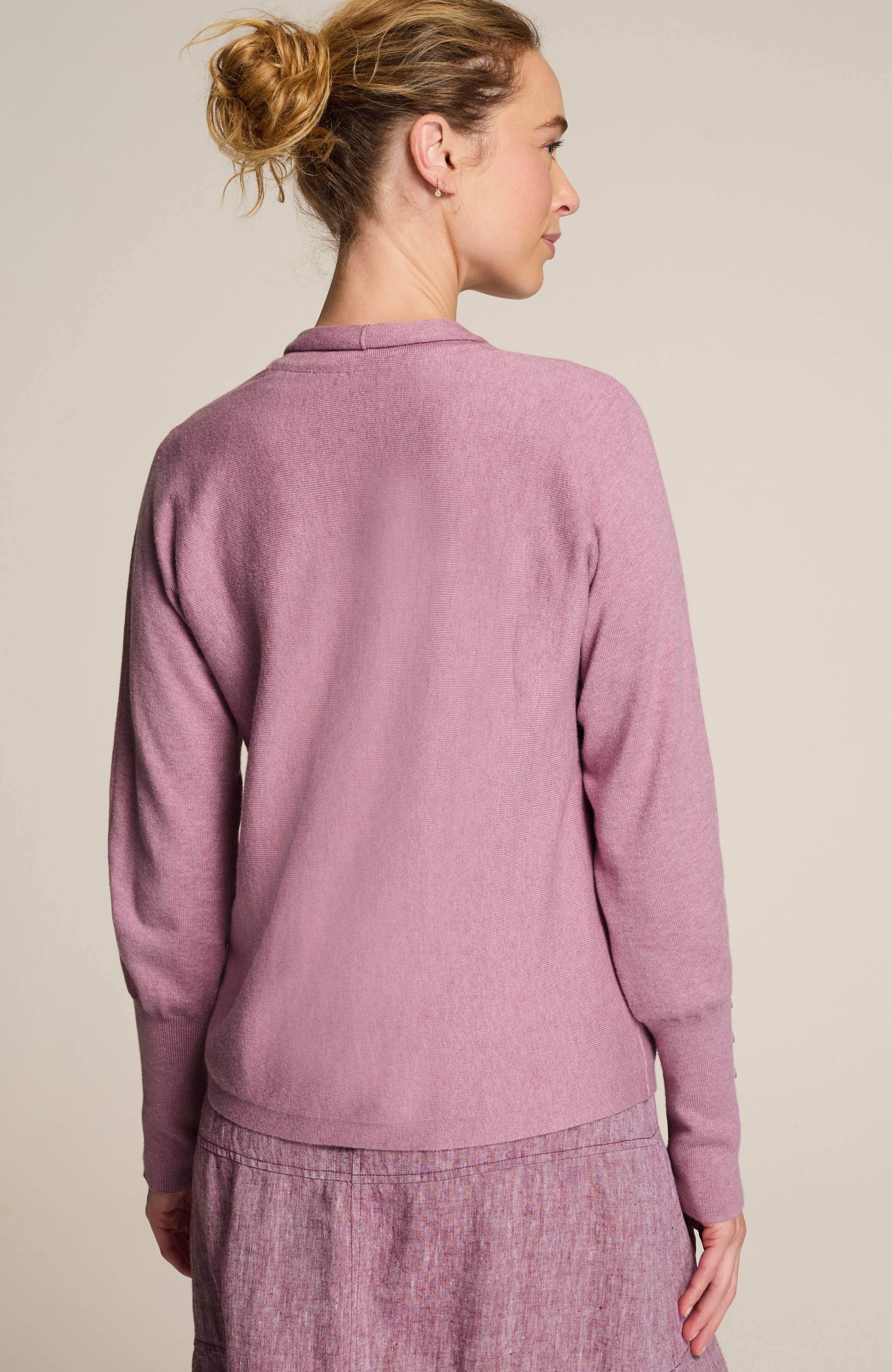 PURE JILL BUTTONED-CUFF CARDI | JJill