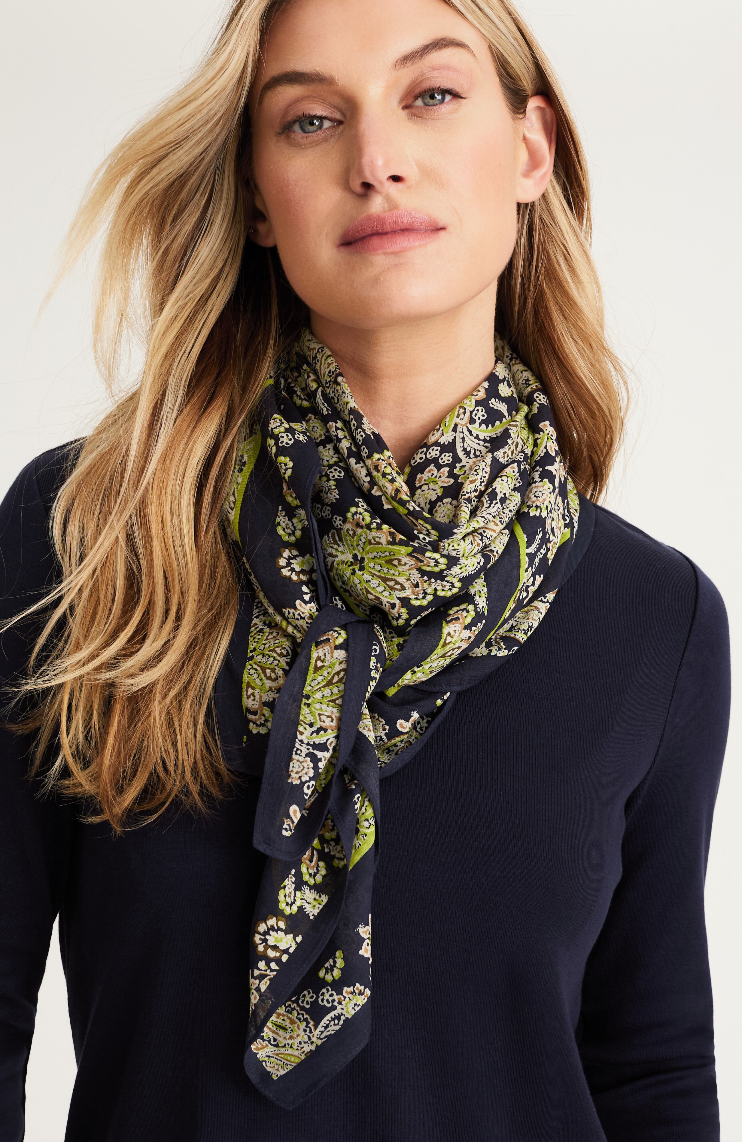 AUTUMN SQUARE SCARF | JJill