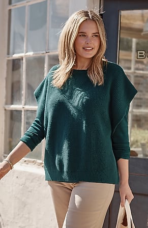 Image for Versatile Tweed Poncho
