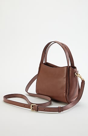 Image for Convertible Leather Mini Bag