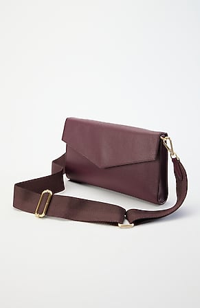 Image for Leather Envelope Crossbody