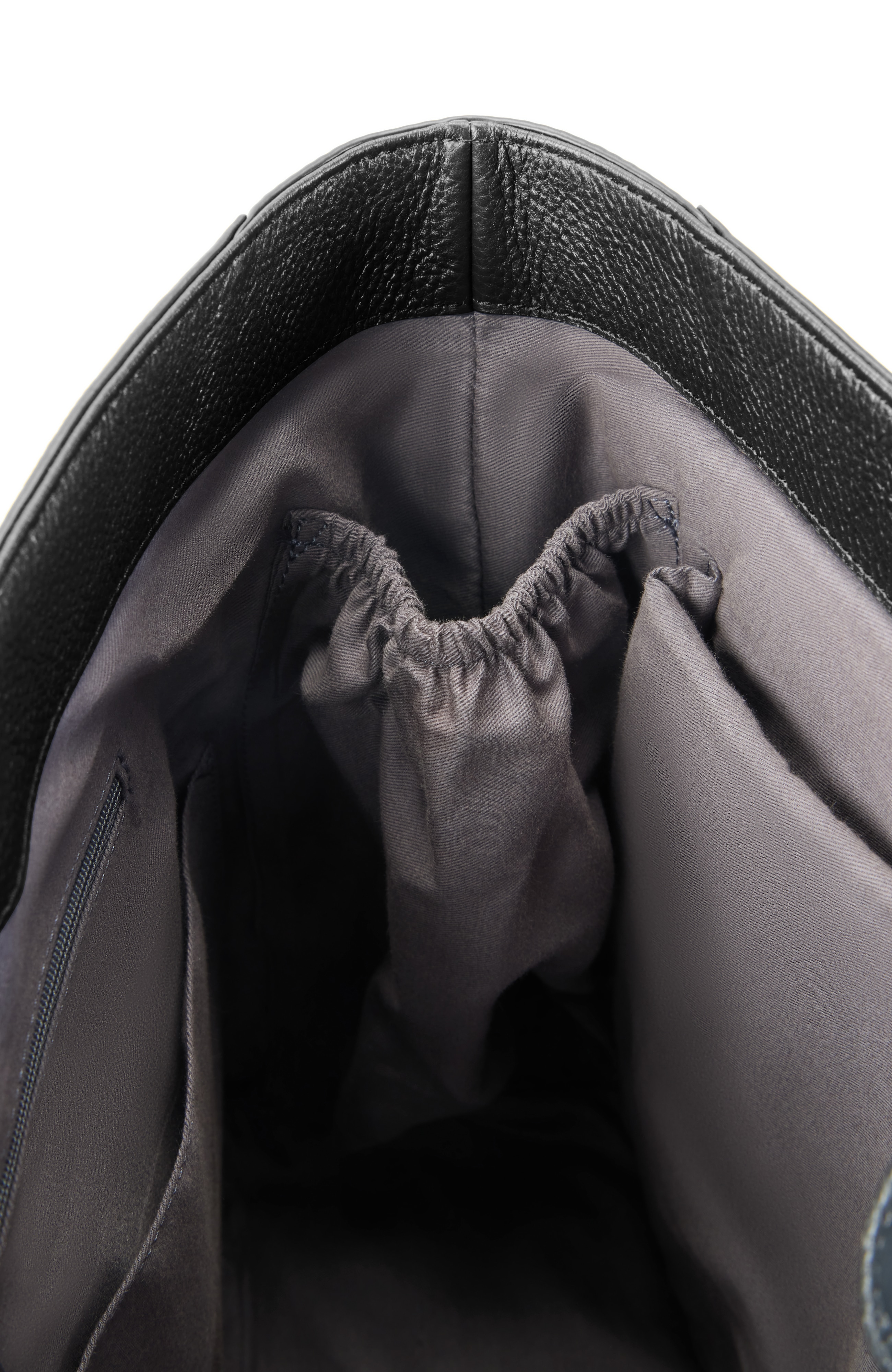 modern leather tote bag