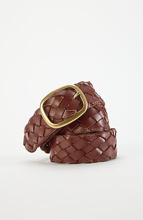 Image for Leather Braided Belt