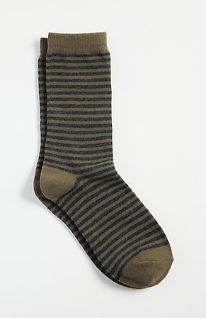 Image for Classic Stripe Crew Socks