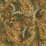 soft olive leaf baroque paisley
