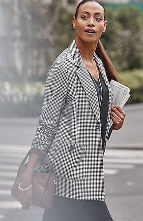 Image for Wearever Jacquard Blazer Jacket