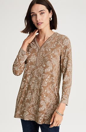 Image for Wearever Notch-Neck Tunic