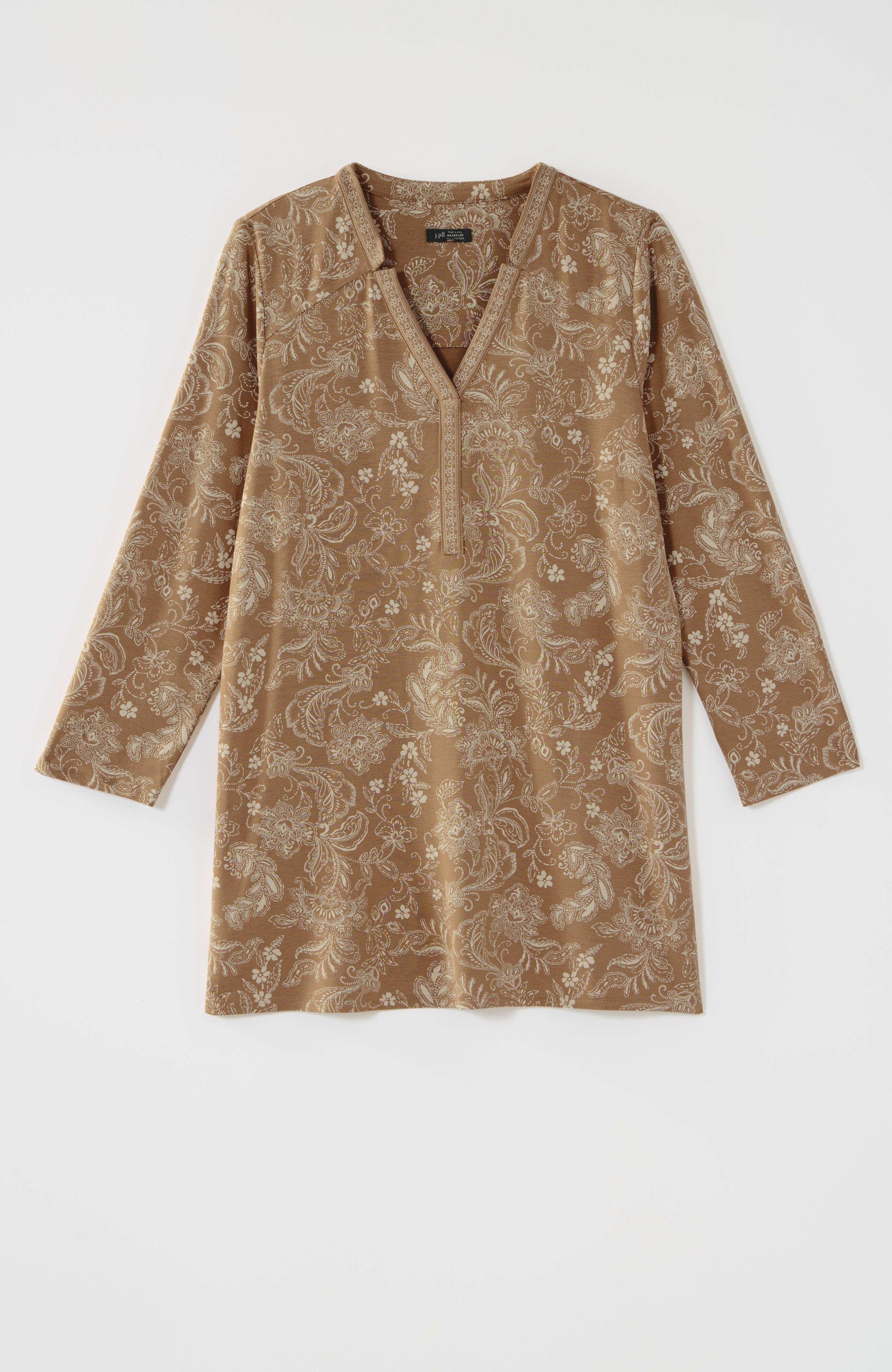wearever notch-neck tunic