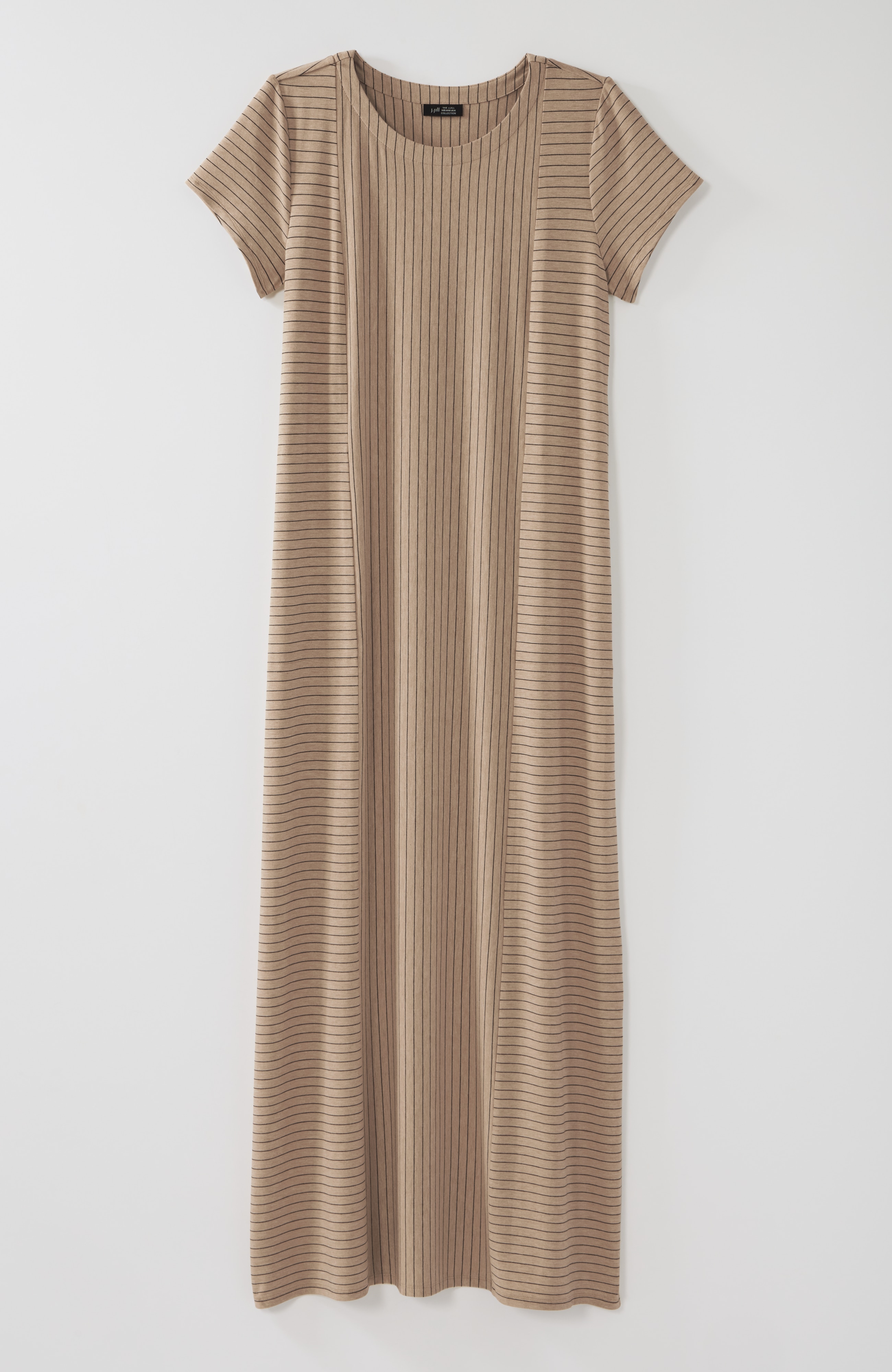 wearever mixed-stripe maxi dress