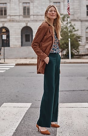 Image for Wearever Double-Face Jersey-Knit Trousers