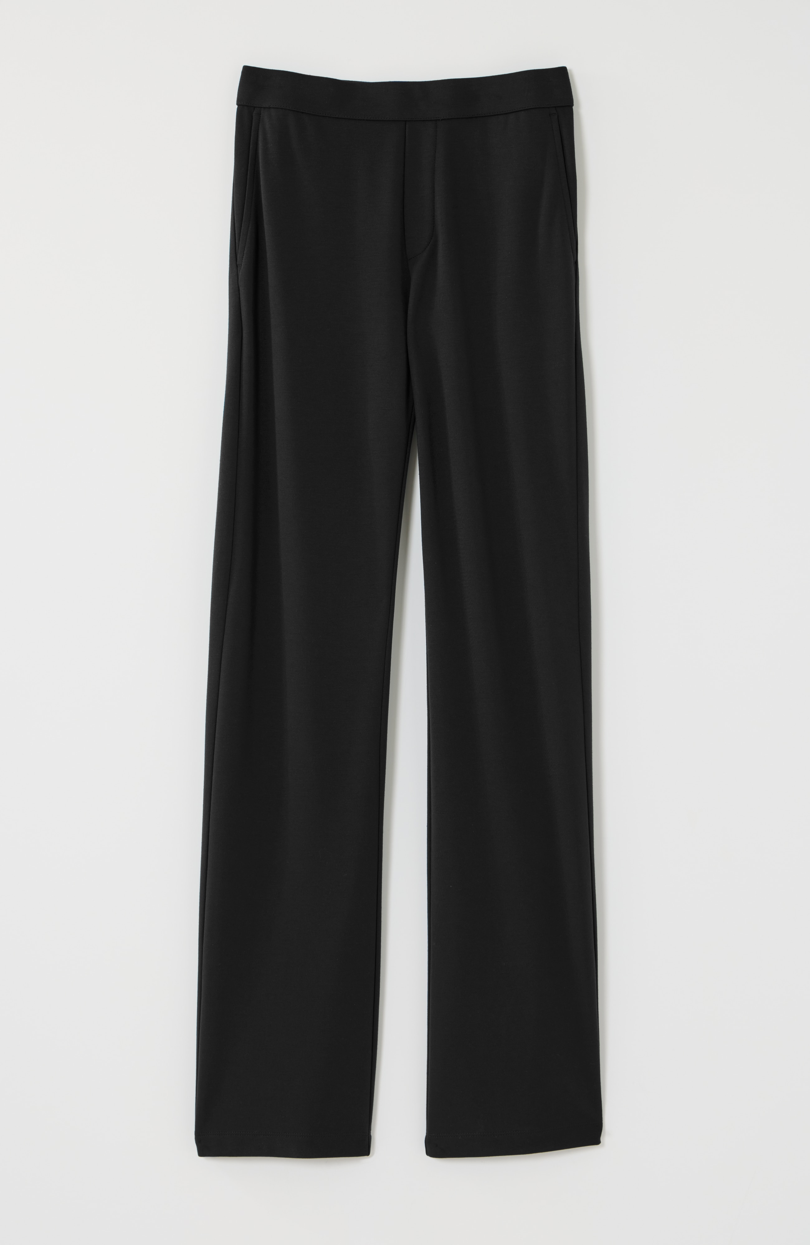 wearever double-face jersey-knit trousers