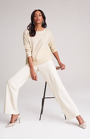 Image for Wearever Double-Face Jersey-Knit Trousers