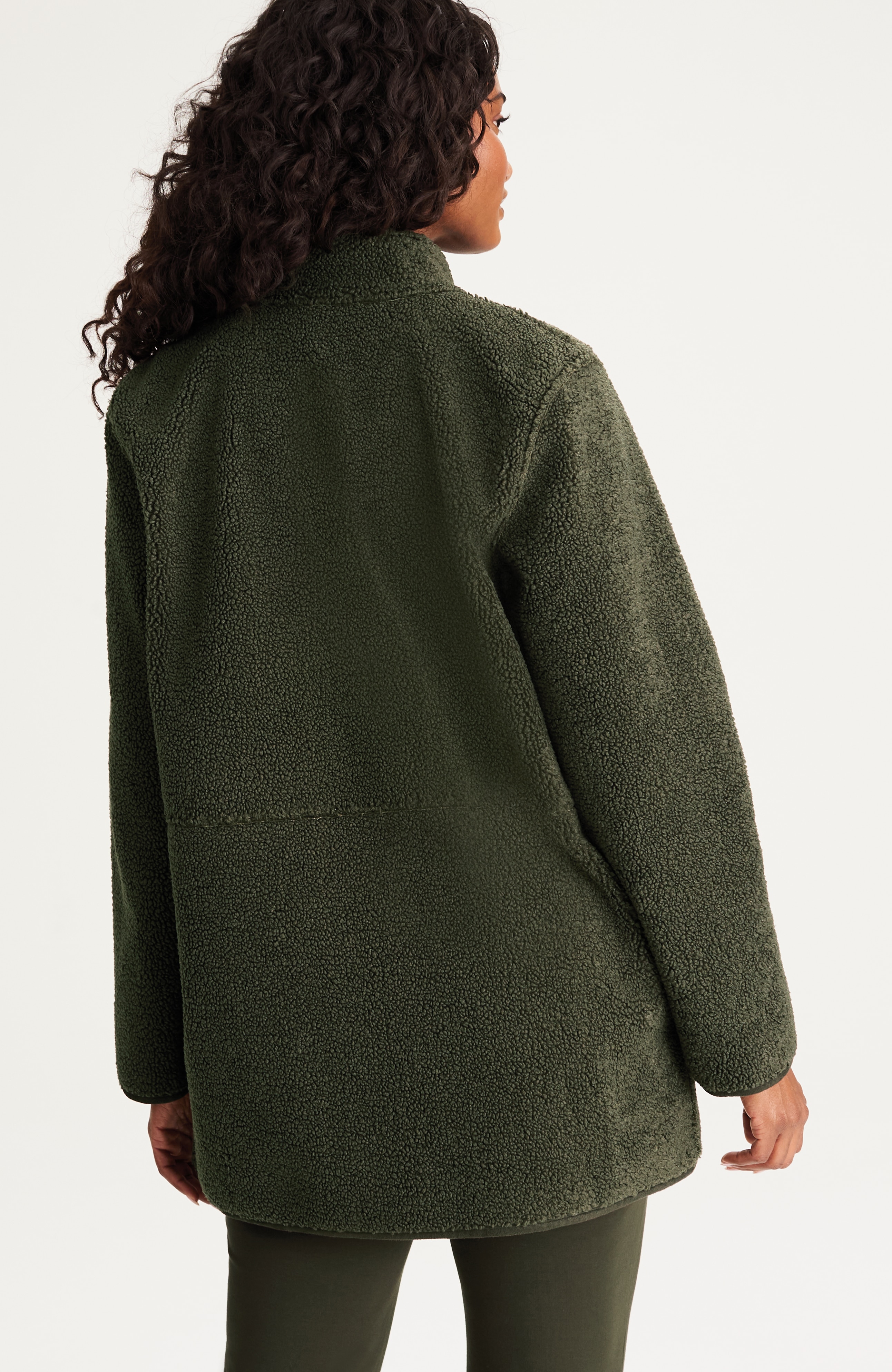 pure jill reversible teddy coat