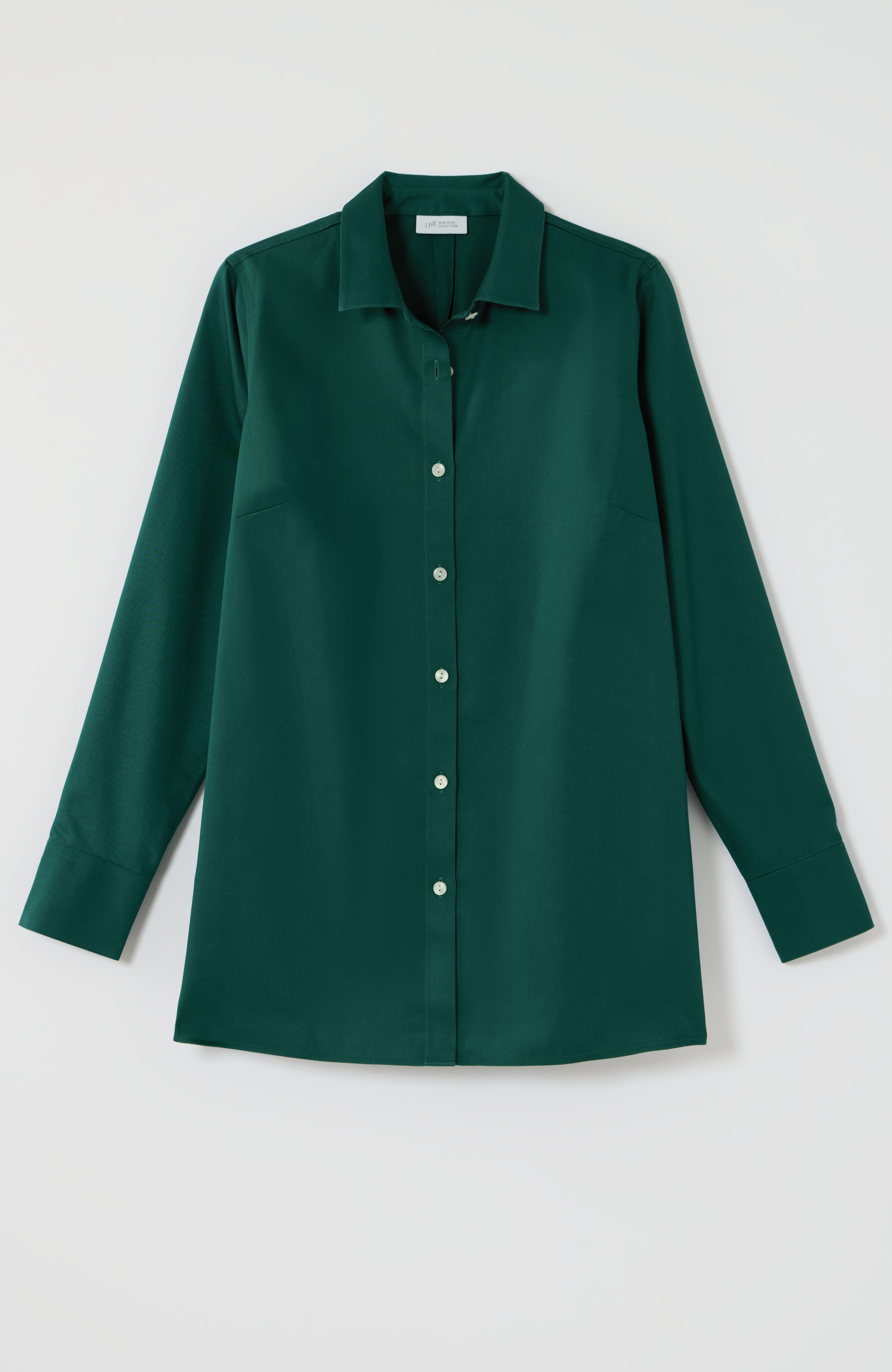 non-iron back-pleat tunic