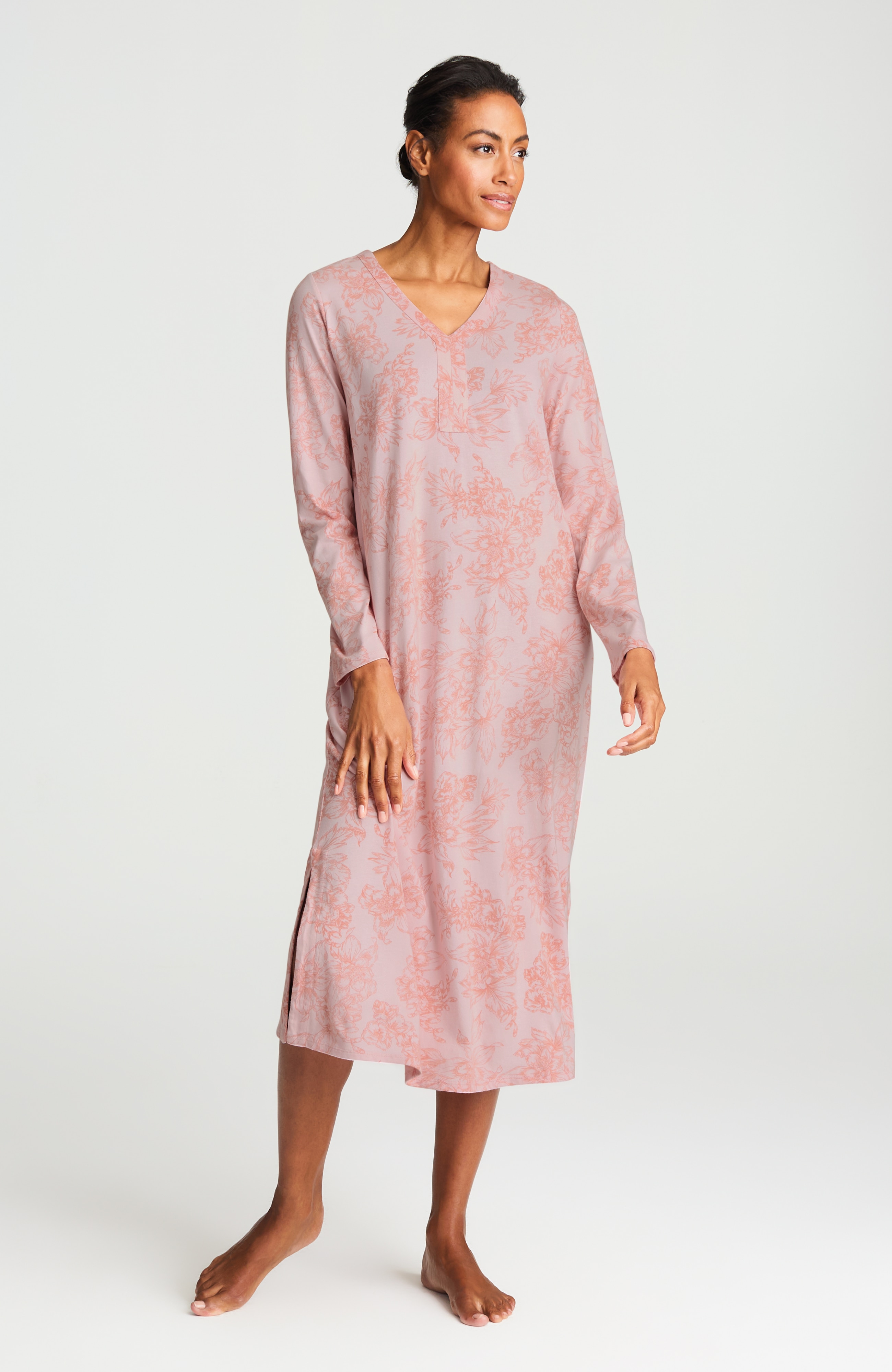 sleep ultrasoft a-line gown