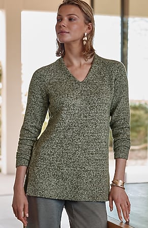 Image for Pure Jill Slub Marled Sweater