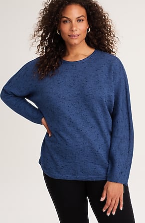 Image for Wearever Marled Dolman Sweater