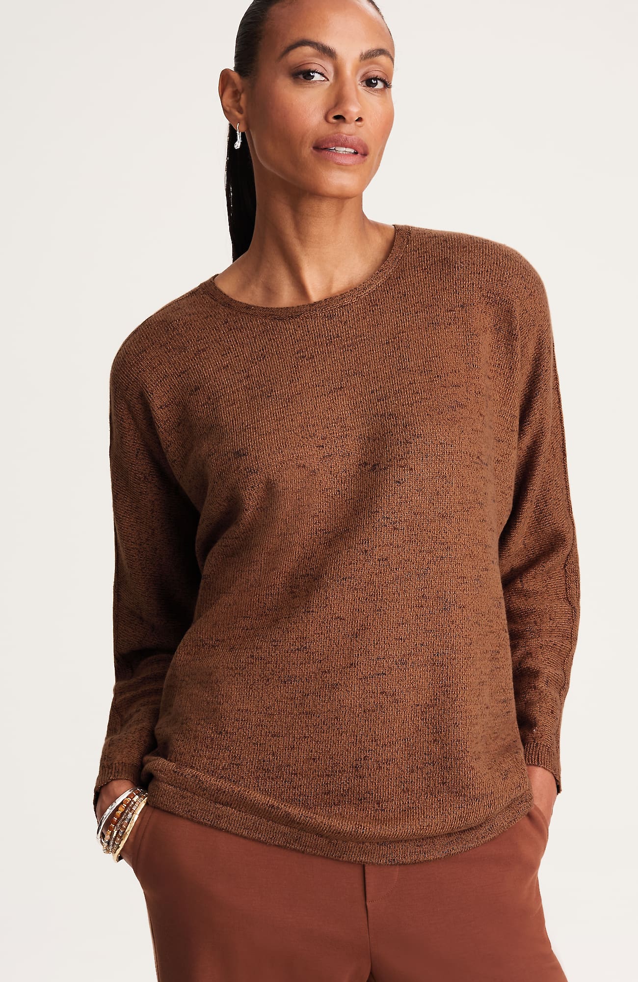 Jjill J.jill Wearever Marled Dolman Sweater