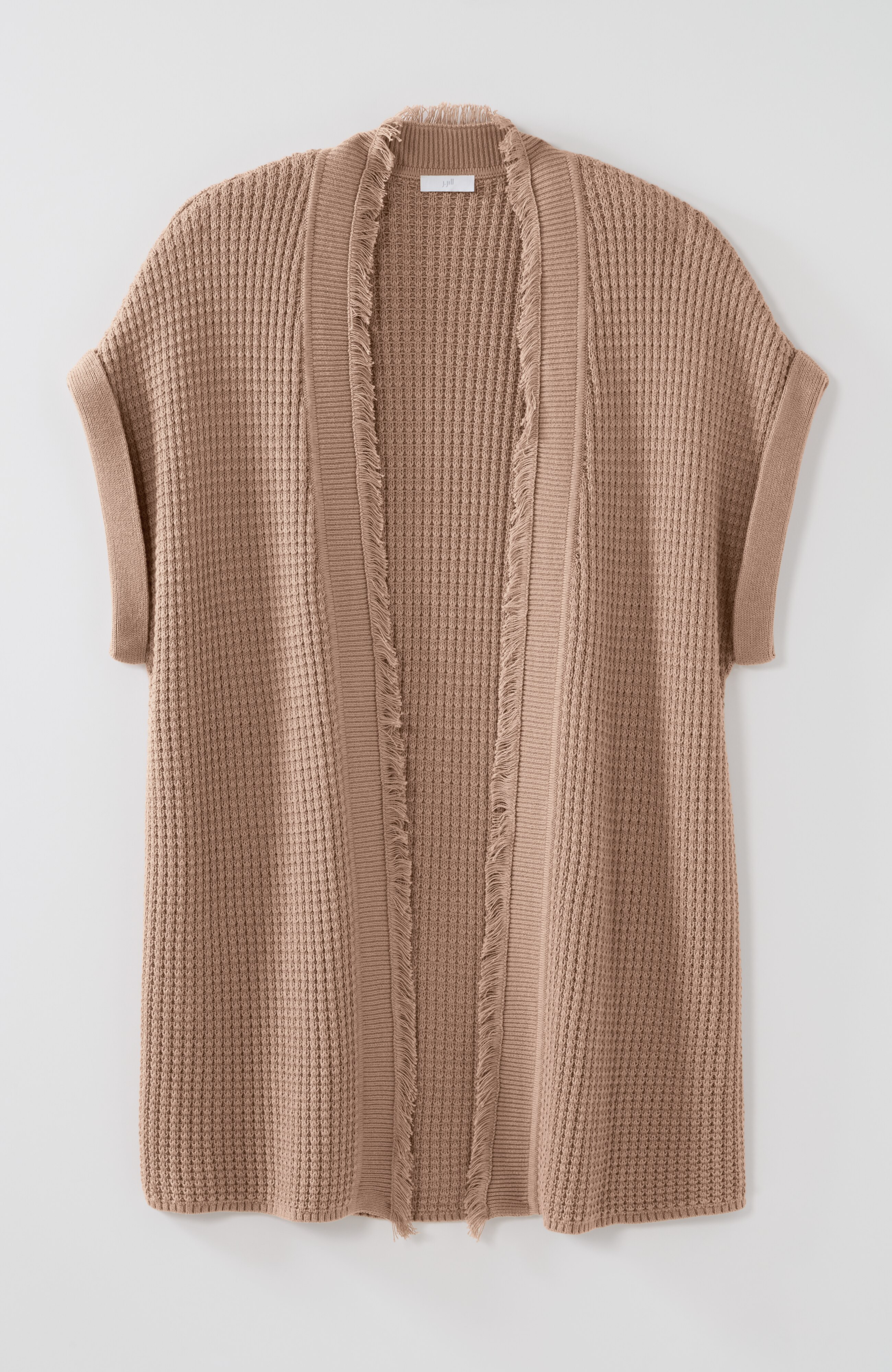 トップス vintage gilet original stitch processing 7G+12G PLAIN STITCH DREPE DETAIL ASM CARDIGAN(S Navy): Vintage 1.1