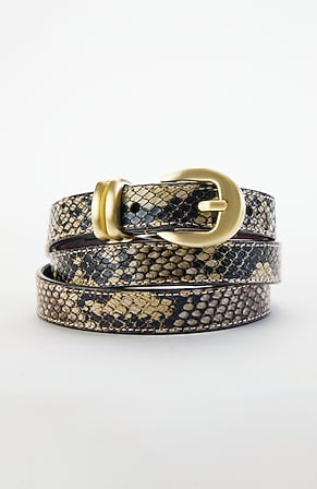 Image for Modern Sculptural Buckle Belt