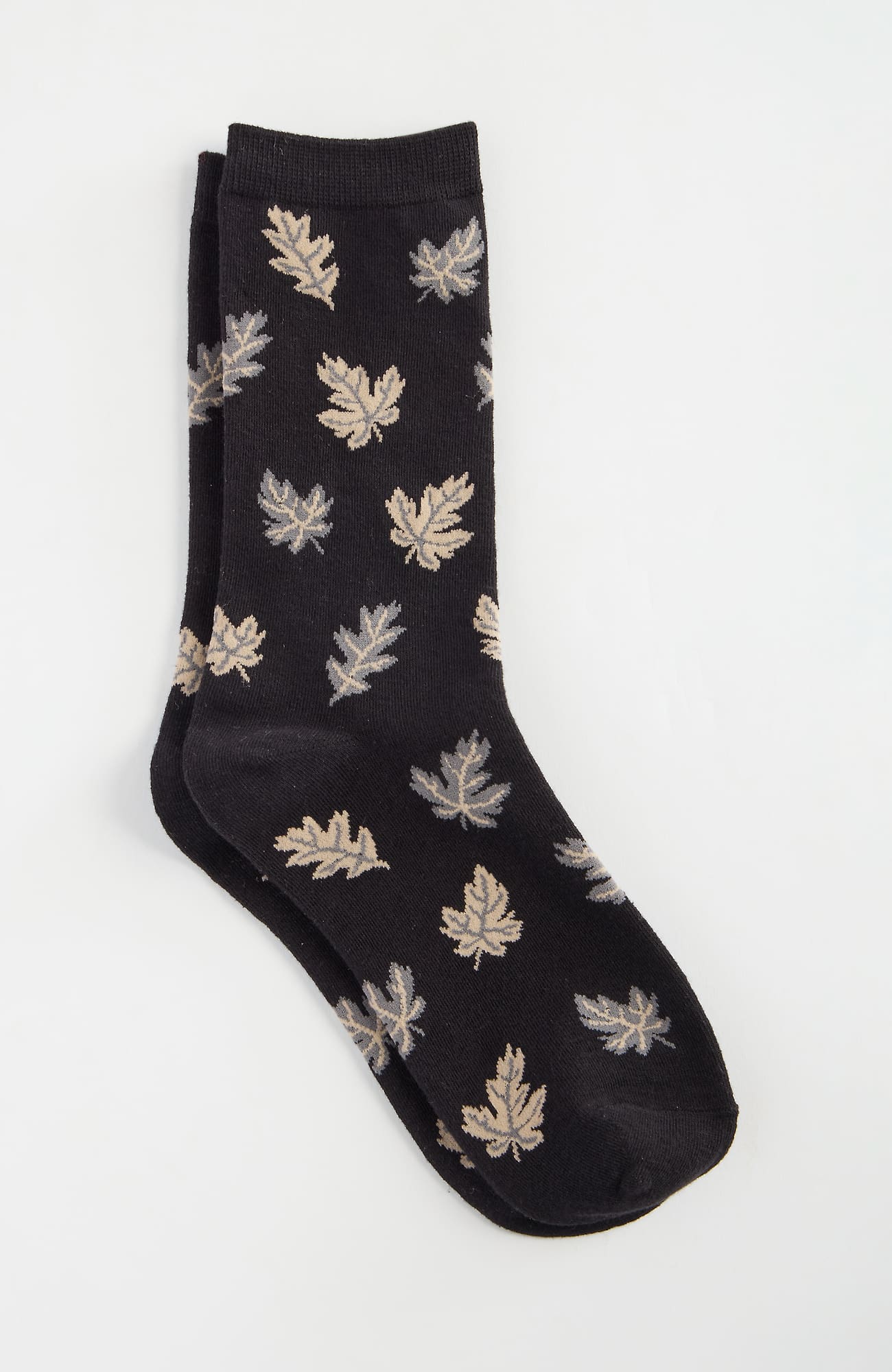 Jjill J.jill Falling Leaves Crew Socks In Multi