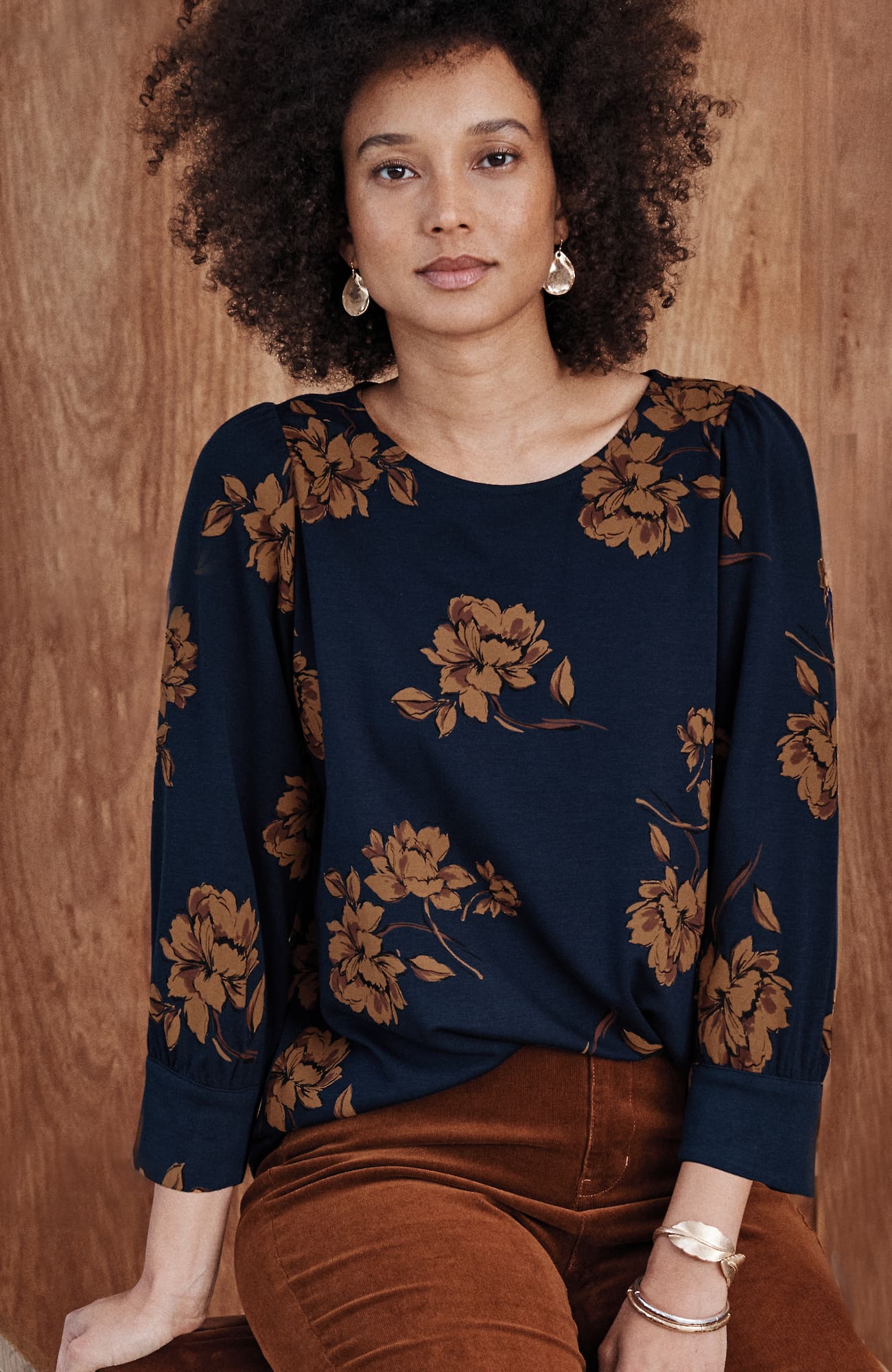Jjill J.jill Ponte Knit Blouse