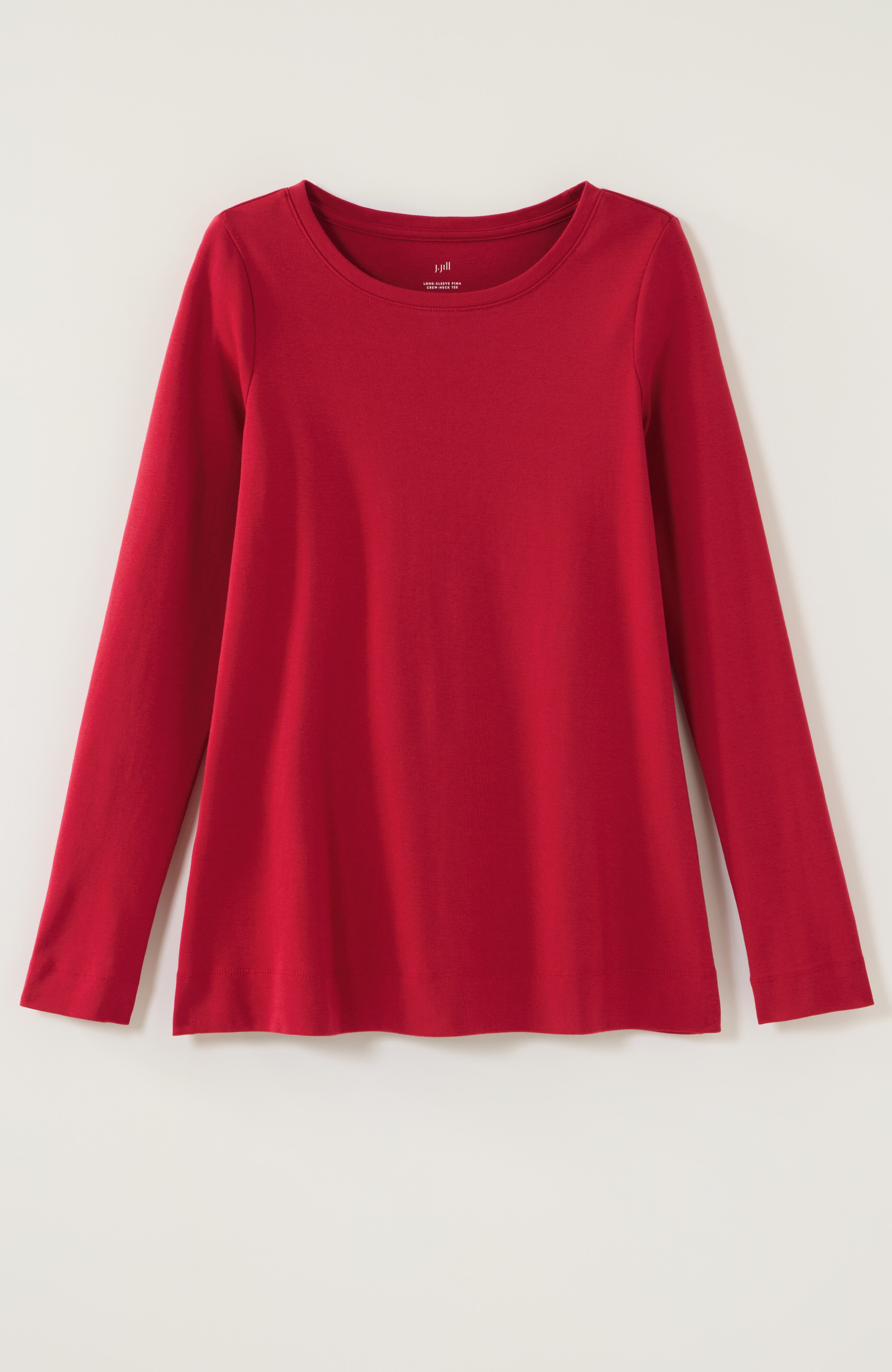 Pima Cotton Long-Sleeve Tee | J.Jill