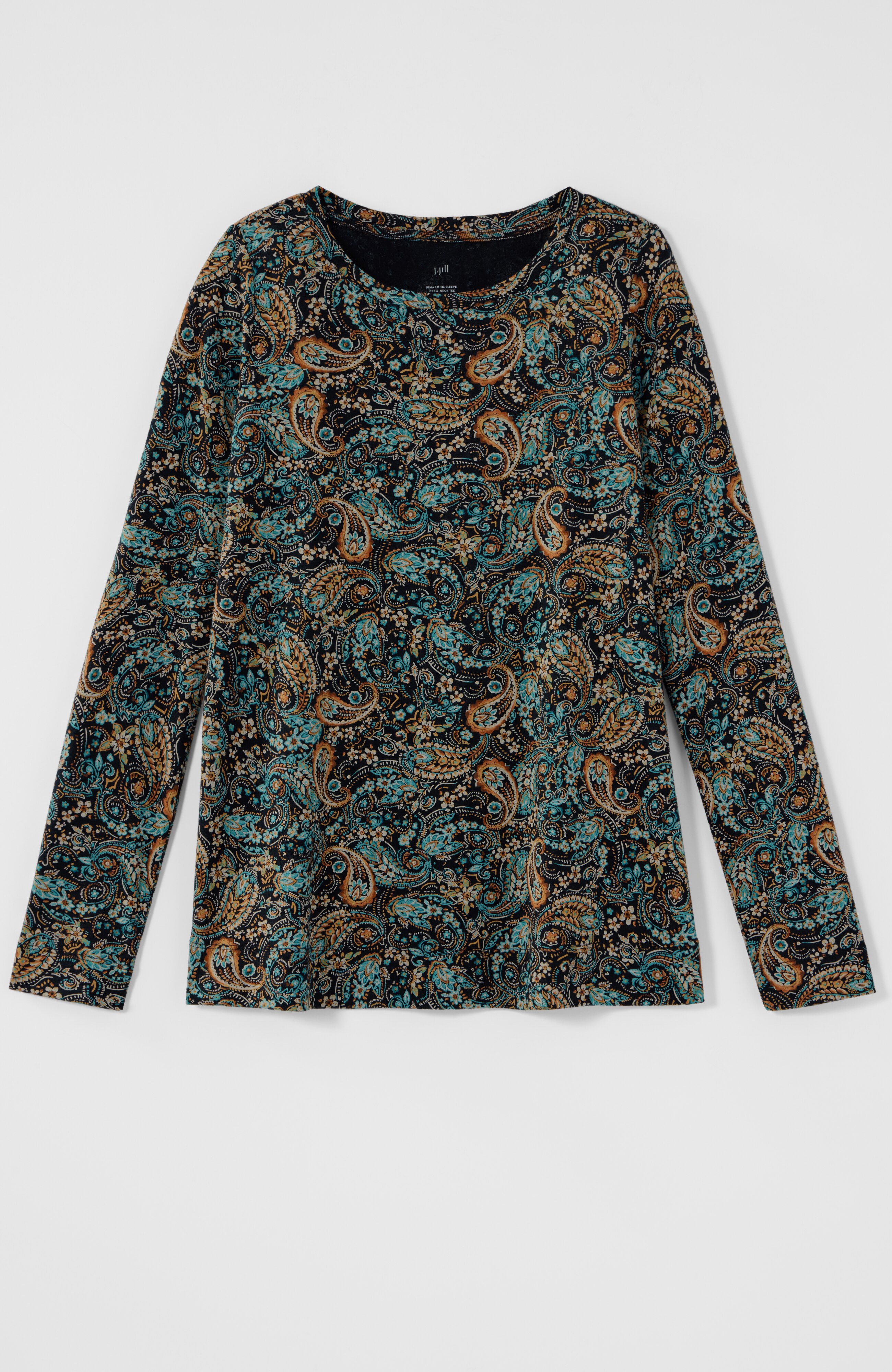 Pima Cotton Long-Sleeve Tee | J.Jill