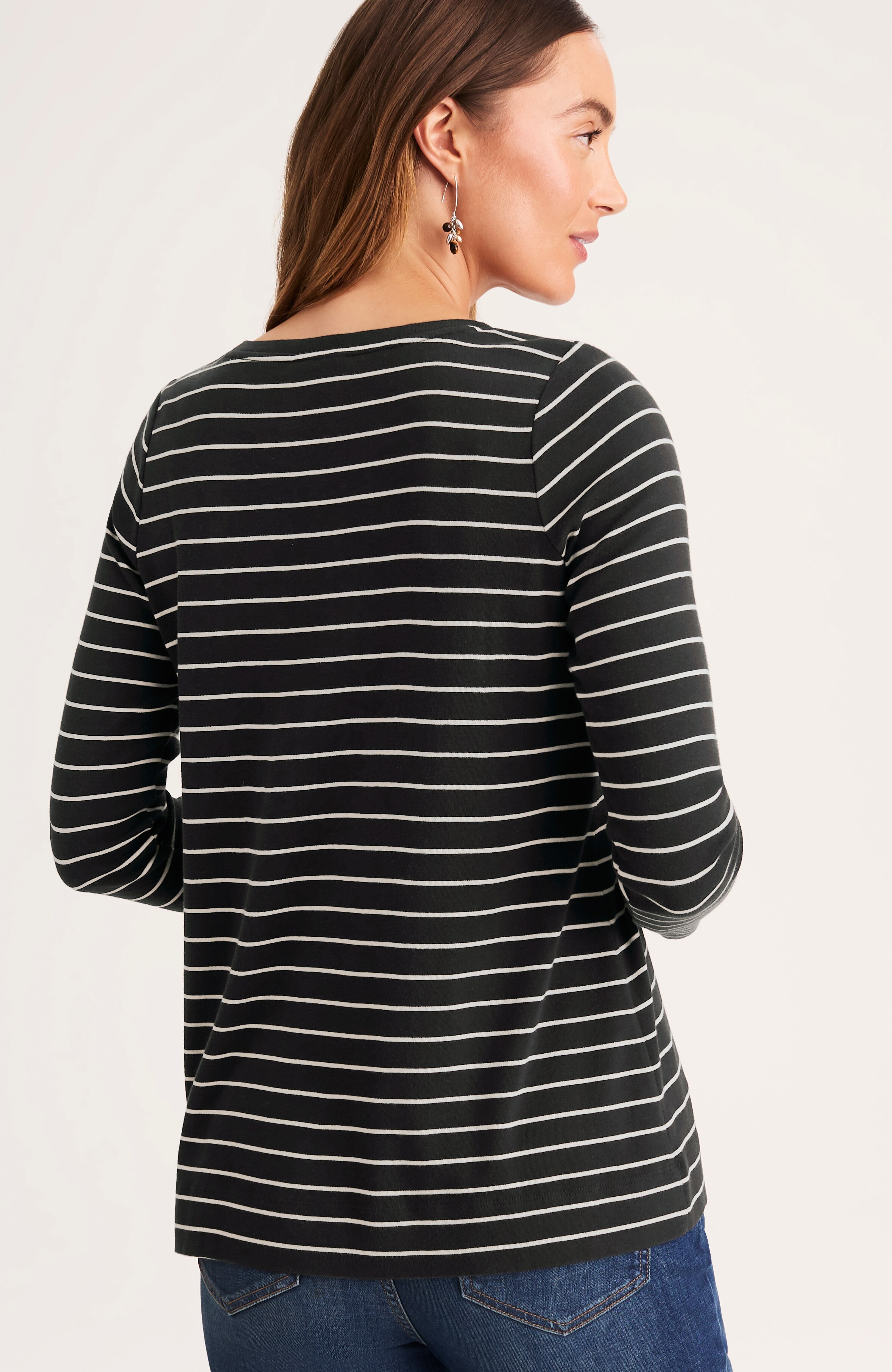 Pima Cotton Long-Sleeve Tee | J.Jill