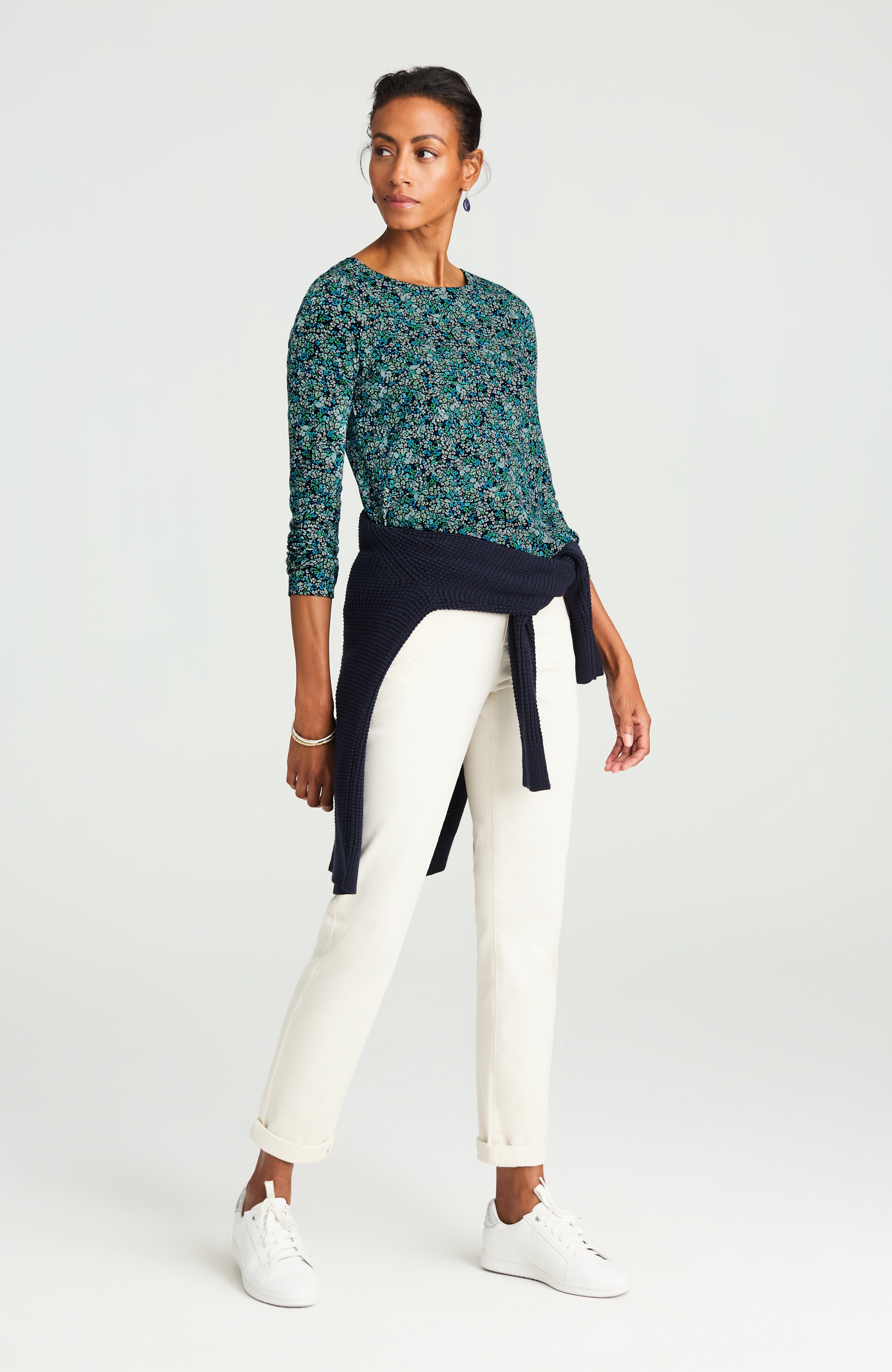 Pima Cotton Long-Sleeve Tee | J.Jill