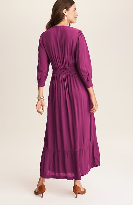 white linen maxi dress long sleeve Danika White Linen Maxi Dress - M Size - Women's Dresses