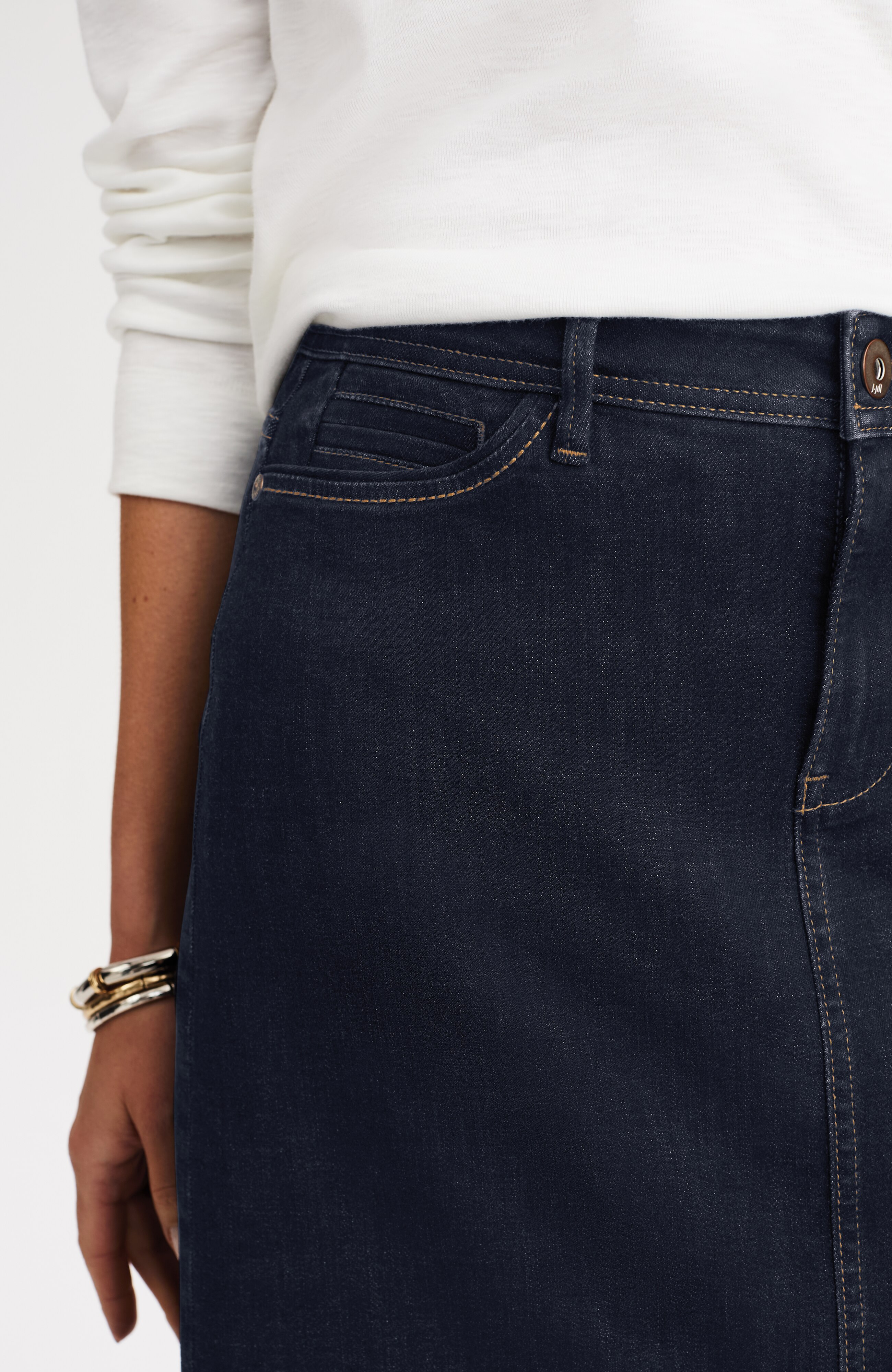 LUDICRUM LD Back fringe denim skirt サイズS LD Back fringe denim skirt LD025 – LUDICRUM